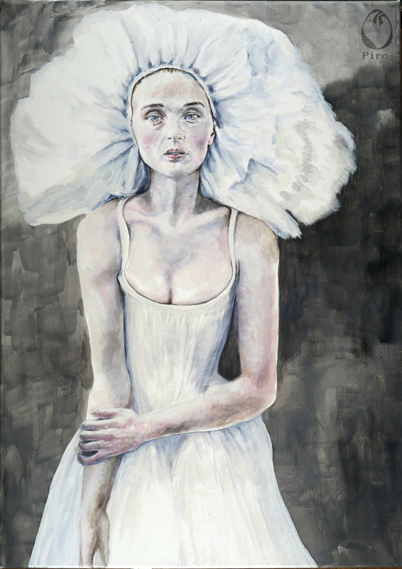 oil on canvas - olio su tela di Piro